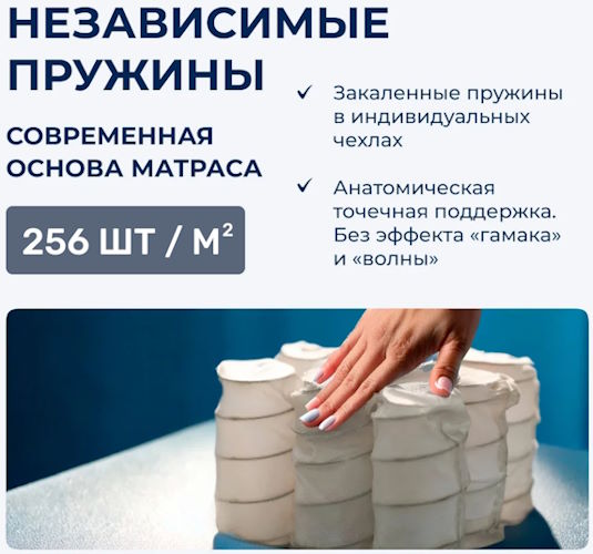 Фото Матрас Energia (Энерджия) от производителя Линия Флекс в Крыму по цене 18&nbsp;000 ₽