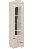 Фото spalnya-modulnaya-karolina шкаф-пенал каролина со стеклом производитель Олмеко