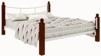 Кровать двуспальная София Lux Plus (СМ 180х200) трубка металл в интернет магазине Планета Комфорта Фото derevyannye-krovati кровать двуспальная софия lux plus (см 180х200) трубка металл производитель Милсон