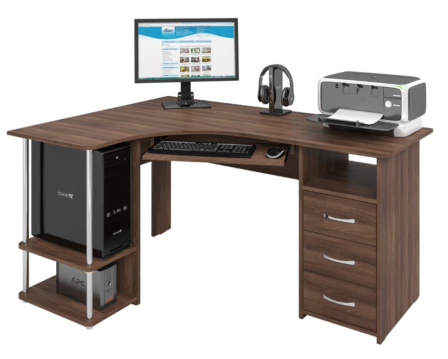 Фото Стол компьютерный С-237 от производителя Компасс в Крыму по цене 17&nbsp;930 ₽