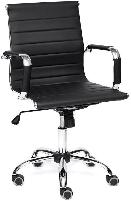 Кресло для персонала Урбен-лоу (Urban-low) (Материал обивки: кожзам, цвет обивки: черный (Tetchair) ) Кресло для персонала Урбен-лоу (Urban-low) (Материал обивки: кожзам, цвет обивки: черный (Tetchair) )