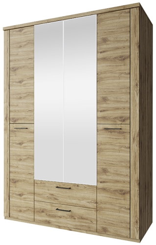 Фото Шкаф 4DG2S Дорсет (Doorset) (150) четырехдверный от производителя Анрэкс в Крыму по цене 47 800 ₽