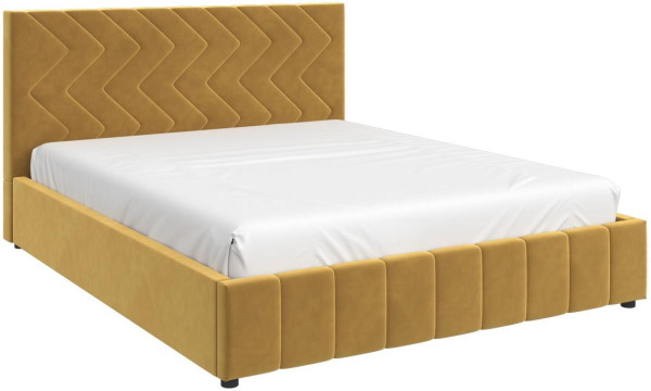 Фото Кровать двуспальная Нельсон (Зигзаг) (СМ 160х200) без основания от производителя Браво-мебель в Крыму по цене 14 920 ₽