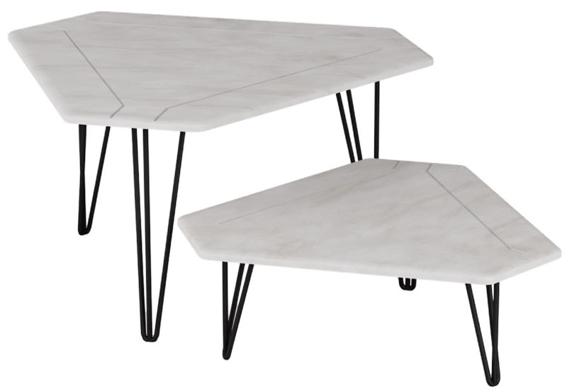 Фото Стол журнальный Тет-а-тет (2шт) от производителя Калифорния в Крыму по цене 9&nbsp;420 ₽