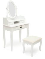 Фото tualetnye-stoliki стол туалетный с пуфом ny-v3024 производитель Tetchair