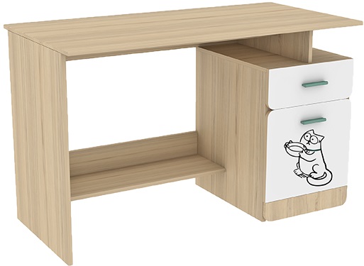 Фото Стол письменный Кот 17 от производителя Аквилон в Крыму по цене 13 920 ₽