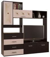 Фото gostinye-so-shkafom гостиная белла центральная секция  производитель БТС 