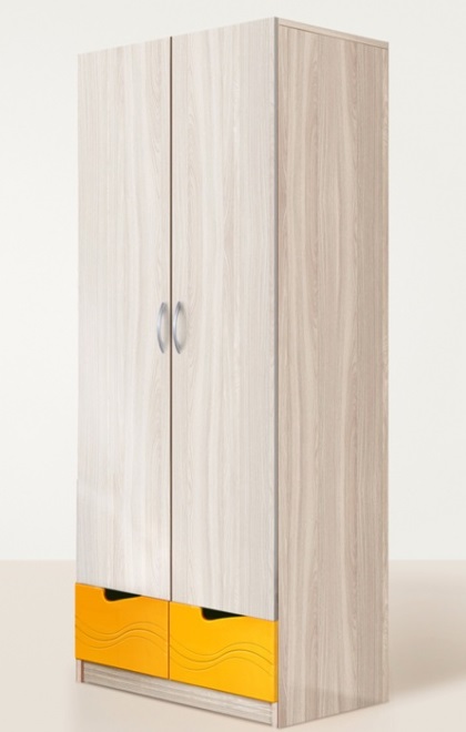 Фото Шкаф Бриз МДФ (90) двухдверный  от производителя Диал в Крыму по цене 9&nbsp;520 ₽