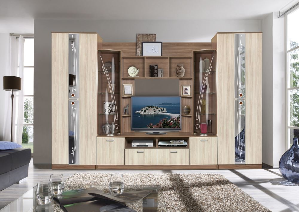 Фото Стенка Мадрид 7 от производителя Мебель Маркет в Крыму по цене 50 950 ₽