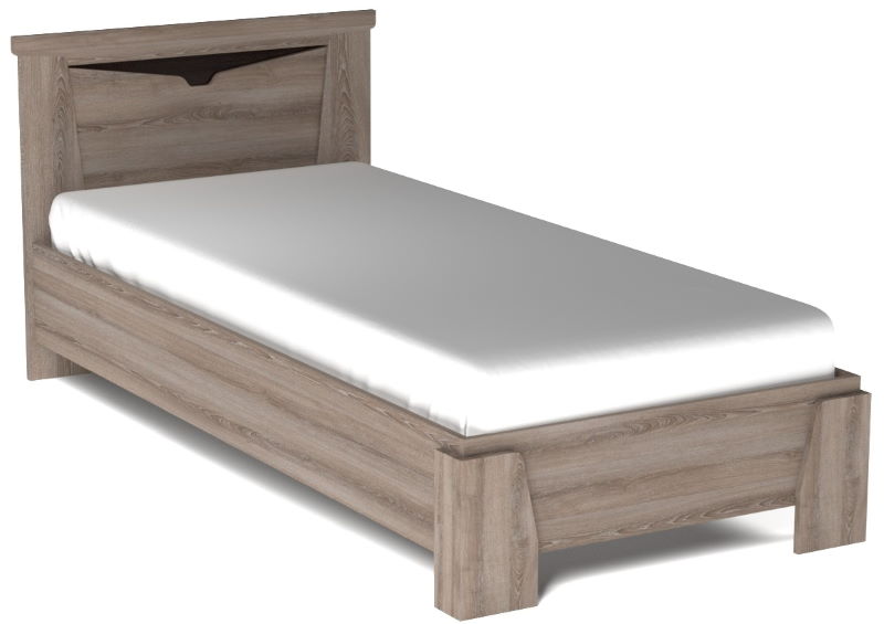 Фото Кровать односпальная Гарда NEW (СМ 90х200) без основания от производителя СБК в Крыму по цене 5 470 ₽