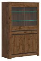 Шкаф Kada S404-REG2W2D (с подсветкой) в интернет магазине Планета Комфорта Фото gostinaya-kada-kada шкаф kada s404-reg2w2d (с подсветкой) производитель Black Red White (БРВ)