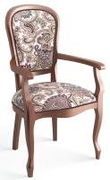 1. Георг 2 — массивный стул с подлокотниками и мягким сиденьем