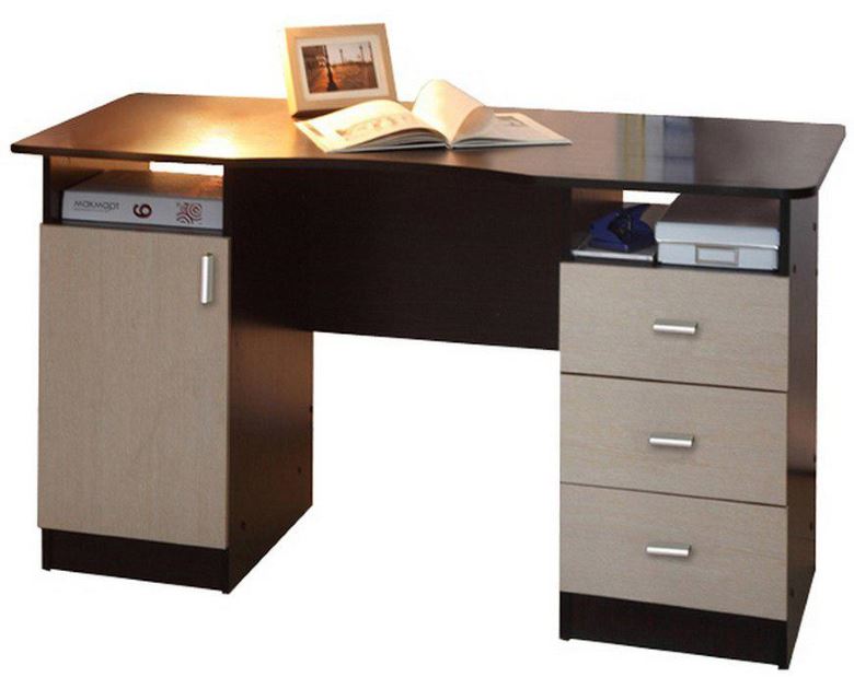 Фото Стол письменный 2-х тумбовый (о) от производителя Олмеко в Крыму по цене 8&nbsp;750 ₽