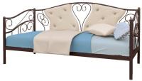 Фото krovati-detski кровать-тахта односпальная юлия (см 80х200) трубка металл производитель Милсон