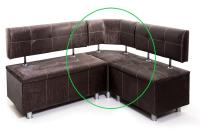 Фото kukhonnye-ugolki кухонный диван торонто му500 (угловой элемент) производитель 