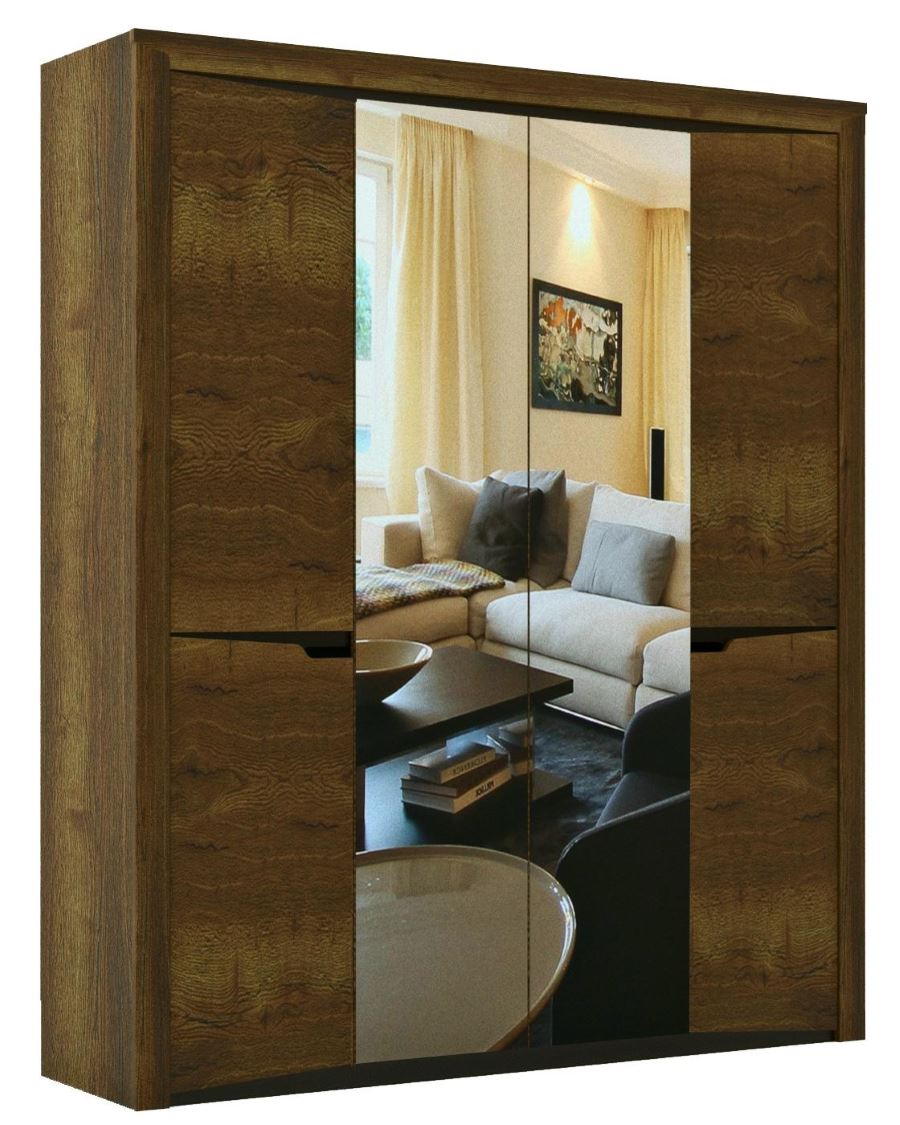 Фото Шкаф Гарда (197) четырехдверный от производителя СБК в Крыму по цене 31&nbsp;190 ₽