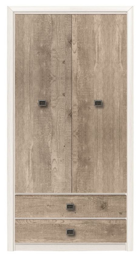 Фото Шкаф Коен SZF2D2S (104) двухдверный от производителя Black Red White (БРВ) в Крыму по цене 28&nbsp;400 ₽