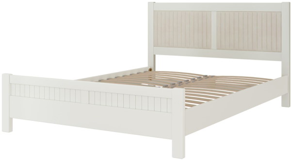 Фото Кровать двуспальная Фрида (СМ 140х200) без основания с универсальными царгами от производителя Браво-мебель в Крыму по цене 21 630 ₽