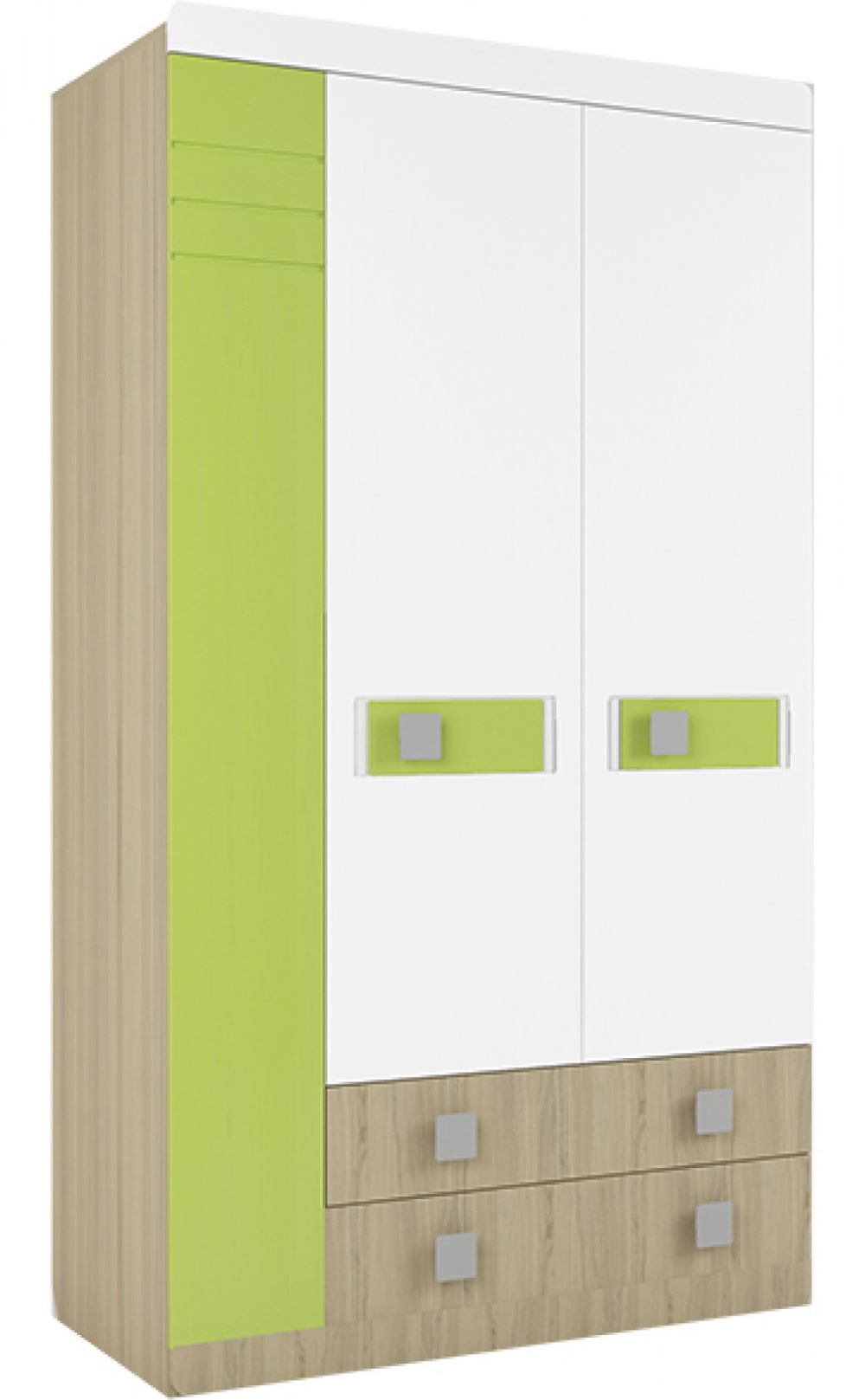 Фото Шкаф Стиль 25 (115) трехдверный от производителя Аквилон в Крыму по цене 46&nbsp;610 ₽