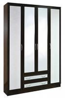 1. Шкаф Диал 4-створчатый с 2-мя ящиками VR-05