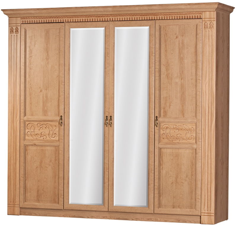 Фото Шкаф Лючия 203 (246) четырехдверный от производителя Яна в Крыму по цене 82 310 ₽