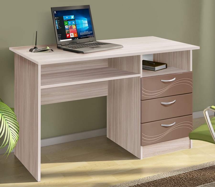 Фото Стол письменный Бриз МДФ от производителя Диал в Крыму по цене 5&nbsp;440 ₽