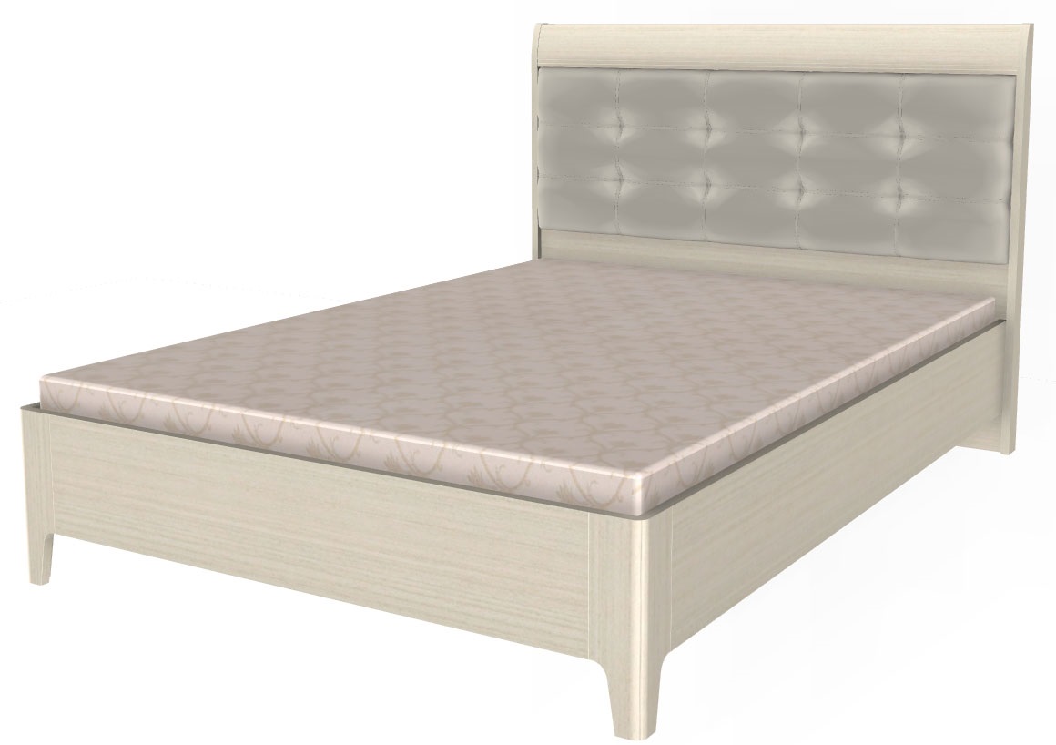 Фото Кровать двуспальная Камелия КР-2072 (СМ 140х200) с ламельным основанием от производителя Лером в Крыму по цене 33&nbsp;770 ₽