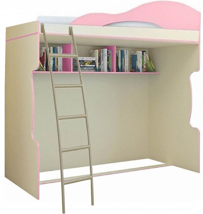 Фото Кровать 2-этаж Радуга (СМ 80х200) от производителя Горизонт в Крыму по цене 16&nbsp;380 ₽