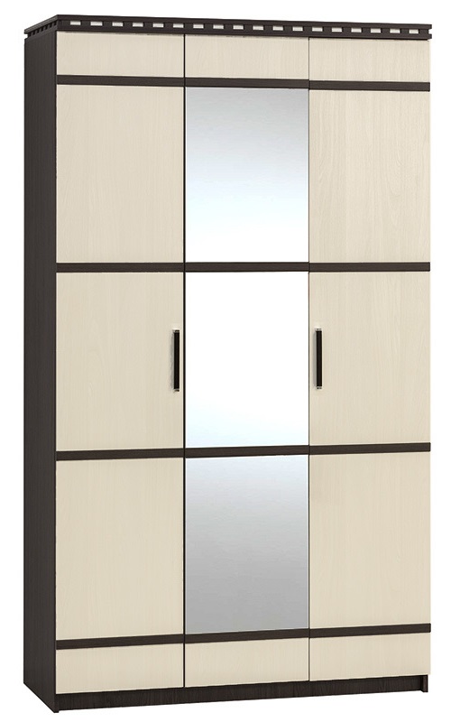 Фото Шкаф Ольга-13 (126) трехдверный  от производителя Фант-мебель в Крыму по цене 18 040 ₽