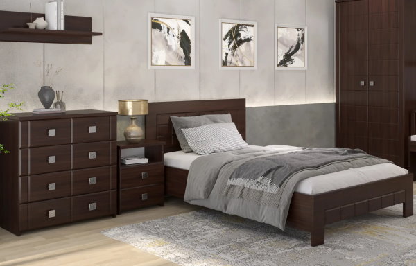 Фото Кровать двуспальная Изабель ИЗ-712К (СМ 160х200) без основания от производителя Компасс в Крыму по цене 20 320 ₽