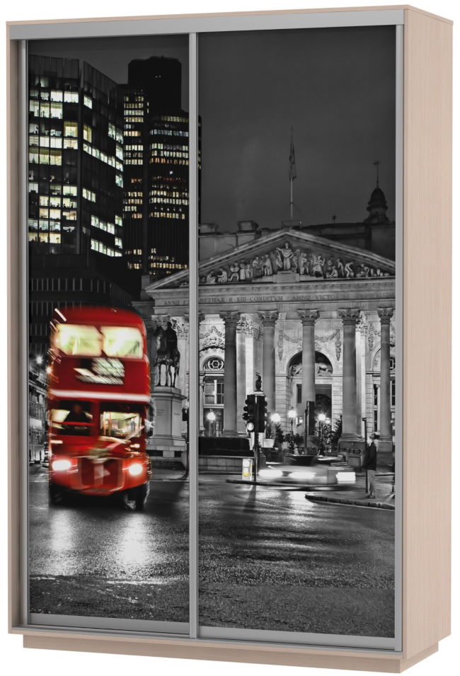 Фото Шкаф-купе Экспресс Хит Фото (2 двери) от производителя Мебельная компания Е1 в Крыму по цене 22&nbsp;920 ₽