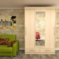 Фото shkaf-kupe-v-spalnyu шкаф-купе шон-5 (3 двери) производитель Пирамида