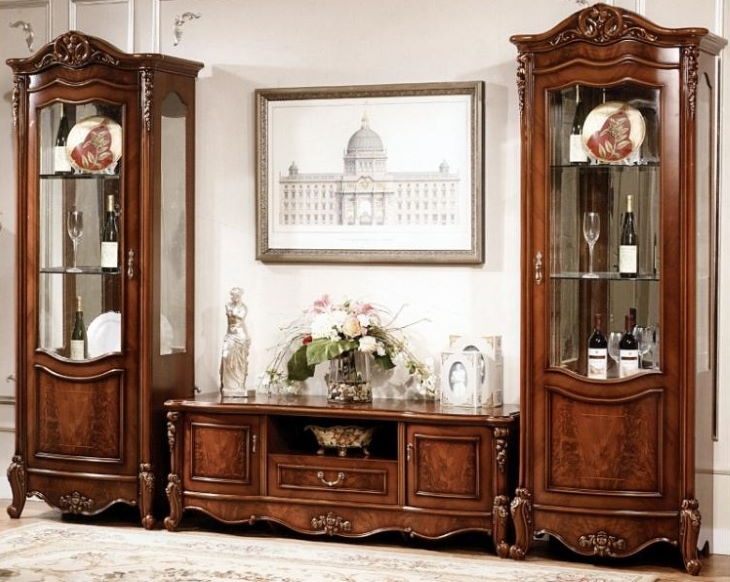 Фото Шкаф-витрина Аллегро 3 от производителя Слониммебель в Крыму по цене 41&nbsp;950 ₽