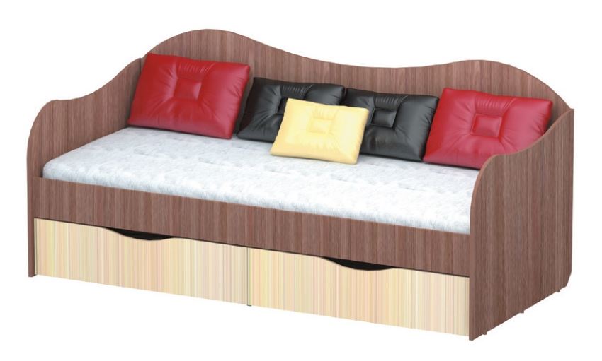 Фото Кровать односпальная Бокс (СМ 90х200) от производителя Пирамида в Крыму по цене 11&nbsp;880 ₽