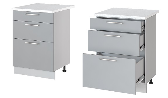 Фото Кухня Бронкс стол-рабочий Н-63 от производителя Леко в Крыму по цене 7&nbsp;980 ₽