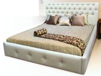 Фото krovati-s-myagkoy-spinkoy кровать двуспальная форум (см 160х190) с подъемным механизмом производитель Дюарт