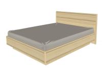 Фото kollektsiya-mebeli-v-edinom-stile-karina-lerom кровать двуспальная карина кр-1003 (см 160х200) с подъемным механизмом производитель Лером