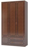 Фото  шкаф лакированный шр-3 (123) без зеркала трехдверный производитель Браво-мебель