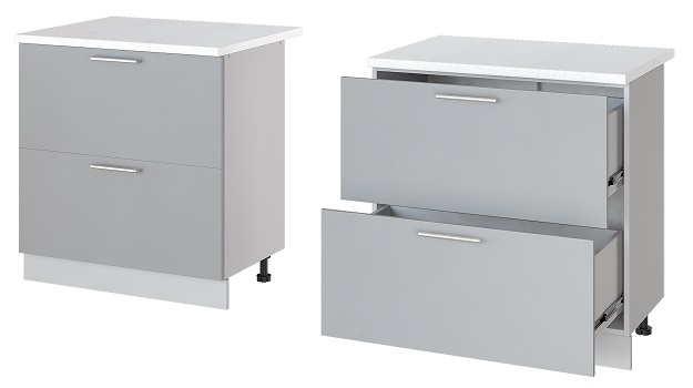 Фото Кухня Бронкс стол-рабочий Н-82 от производителя Леко в Крыму по цене 8 800 ₽