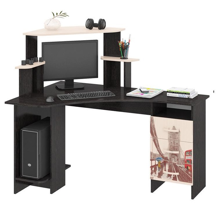 Фото Стол компьютерный Бумеранг-3Н(М) (Л) от производителя ТриЯ в Крыму по цене 15&nbsp;410 ₽