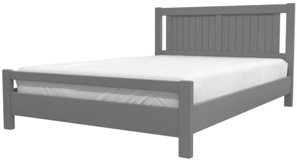 Фото Кровать двуспальная Ванесса (СМ 140х200) без основания с универсальными царгами от производителя Браво-мебель в Крыму по цене 15 200 ₽