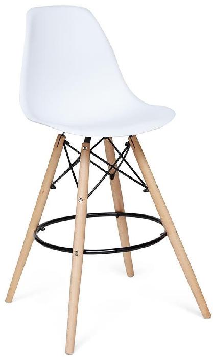 Стул барный Синди Бар Чеар (Cindy Bar Chair) 80 ( Обивка стула:пластик, натуральный-черный, белый (Tetchair) )