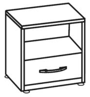 Фото tumby-prikrovatnye тумба прикроватная верди производитель Ставрополь Мебель