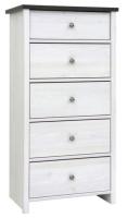 Фото  комод порто kom5s производитель Black Red White (БРВ)