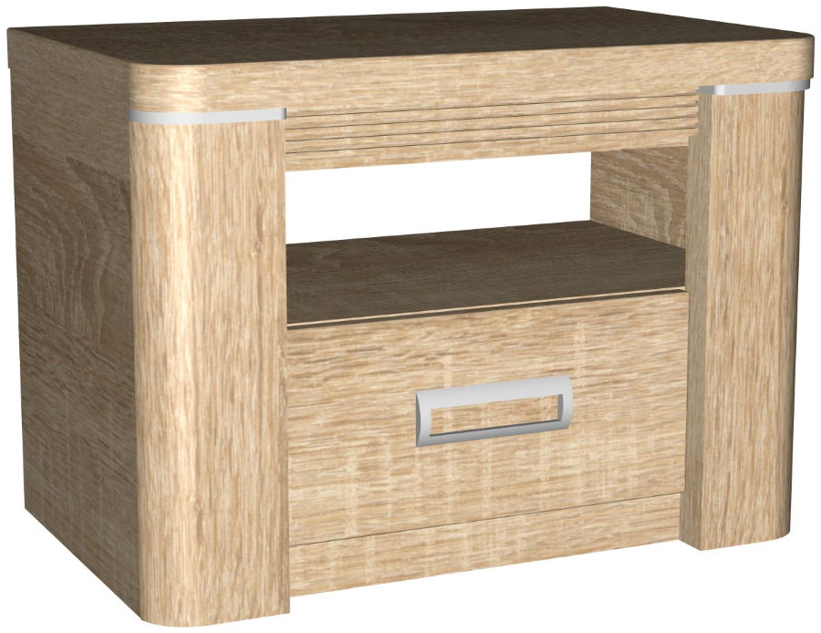 Фото Тумба прикроватная Магнолия от производителя СБК в Крыму по цене 6&nbsp;040 ₽
