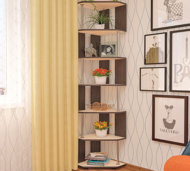 Фото Стеллаж угловой СПУ-3  от производителя Пирамида в Крыму по цене 4&nbsp;800 ₽