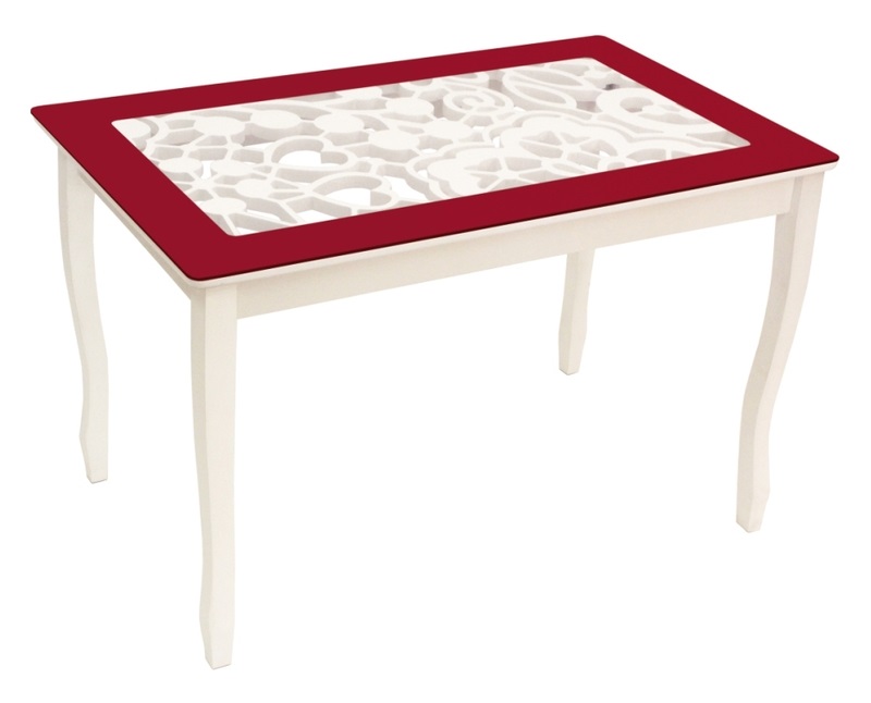 Фото Стол обеденный Стиль 2 Ажур III mini  от производителя Мебель из стекла в Крыму по цене 11&nbsp;920 ₽