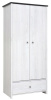 Фото Шкаф Порто SZF2D1S (89) двухдверный от производителя Black Red White (БРВ) в Крыму по цене 20&nbsp;080 ₽