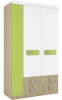 Фото Шкаф Стиль 25 (115) трехдверный от производителя Аквилон в Крыму по цене 46&nbsp;610 ₽