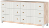 Фото Комод Ланзетти (6 ящиков) от производителя Браво-мебель в Крыму по цене 21&nbsp;140 ₽